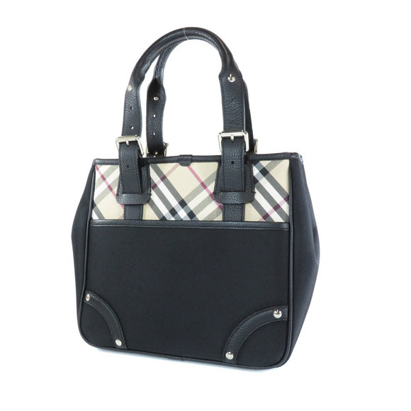 Burberry Bag Check Tote Canvas Nova - Picture 1 of 8